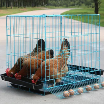 70X51X61cm KANA metallist silma muna kana kana maja puuri loomadele karpi Farmi Kodulinnud Automaatne pick up