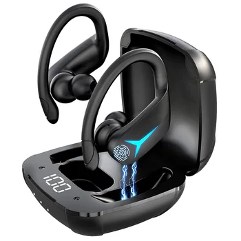 TWS Traadita Kõrvaklappide IPX7 Veekindel Peakomplekt LED-Ekraan, 9D Stereo Bluetooth 5.1 Sport Kõrvaklapid 36H Taasesituse Jaoks Xiaomi iPhone