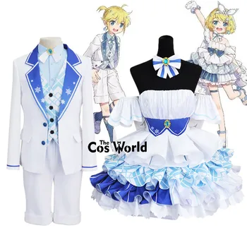 2019 Snow Miku 10. Aastapäeva Rin Len Varustus Anime Kohandada Cosplay Kostüümid