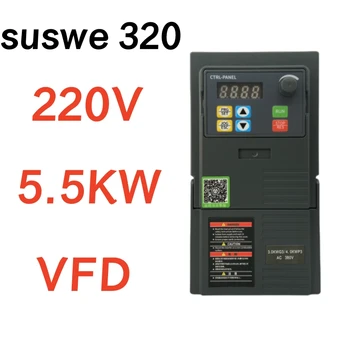 VFD Inverter VFD sagedusmuundur 4KW 5.5 kw 3P 220V Output Frequency Converter Variable Frequency Drive SUSWE 360