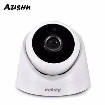 AZISHN Turvalisuse 3MP 1080P 960P / 720P Sise IP-Kaamera Kodu CCTV liikumistuvastus RTSP 2,8 mm Objektiivi Dome Cam-POE