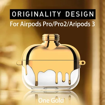 Luksusliku Parfüümi pudeli peakomplekti puhul airpods 3 Juhtmeta bluetooth-Kõrvaklapp kasti juhtudel Apple airpods 3 pro kaitsta Kate