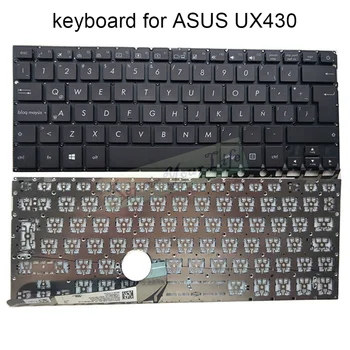 UX430 ladina-hispaania Taustavalgustusega Klaviatuuri Sülearvuti ASUS ZenBook UX430 UX430U UX430UA UX430UQ UX430UN Sülearvuti Klaviatuurid 2627LA00