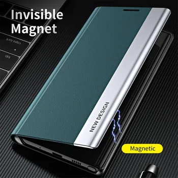 Flip Case For iPhone 14 Pro 13 11Pro Max 12 Mini XS-XR-X SE 2020 6 6S 7 8 Plus Luxury Seista Kaane Telefon Coque Magnet Kott