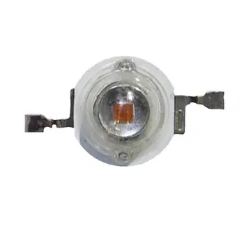 3W LED CHIP Suure võimsusega LED Lamp Helmed, Punane 620-625nm 700mA 2-2.4 V 80-90LM 42mil AOC Kiibid Tasuta kohaletoimetamine 100tk