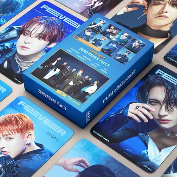 54pcs/set Kpop ATEEZ Lomo Kaarte Uus Album NULL PALAVIK Osa 3 Photocards K-pop ATEEZ HD Kõrge Kvaliteediga Foto Kaardid fänn kingitus