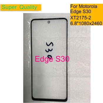 10tk/Palju Motorola Serv S30 Touch Ekraan Ees Välimine Klaas Paneel Objektiiv Moto Serv S30 XT2175-2 LCD Klaas OCA Liimi