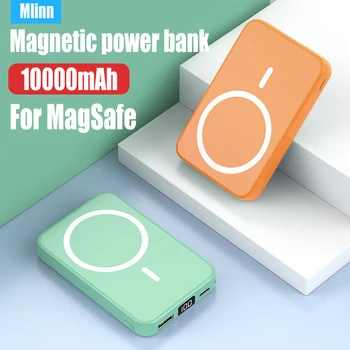 10000mAh Magnetic Power Bank Juhtmeta Laadija 20W Kiire Laadimine Välise varuakut Mini Powerbank jaoks MacSafe iPhone 14 13 12
