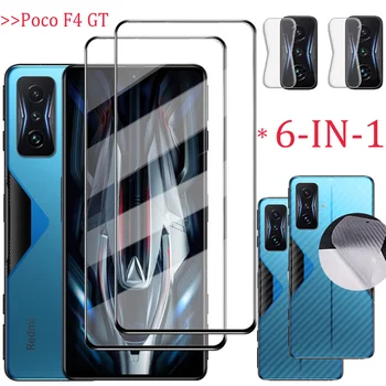 9D Klaas Poco M5s F4 X4 GT 5G Karastatud Klaas Xiaomi PocoF4 Screen Protector Poko F4GT Poco F 4 GT Ees Kile Vähe M5 Filmi