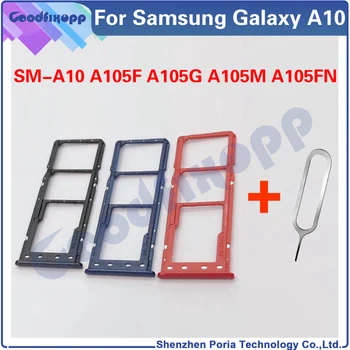 Samsung Galaxy A10 SM-A105F A105G A105M A105FN SIM-Kaardi Salve Pesa Omanik Pistikupesa Adapter Sim Tray Omanik