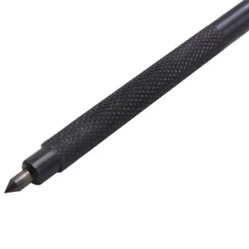 Tarvikud Pen 12cm Käsi Plaadi tähistamine Sm Töötuba Kaasaskantav Metalli Sulam Nippi Scriber Klaas, Terasest Praktiline