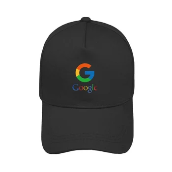 Google ' i logo meeste spordi stiilis Õues Mütsid meeste puuvillased musta prindi päikese vari naiste baseball caps H147