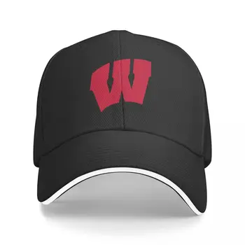 Unisex Puuvill Üpp Naised Mehed Wisconsin Mood Baseball Cap Ülikooli Reguleeritav Väljas Streetwear Müts