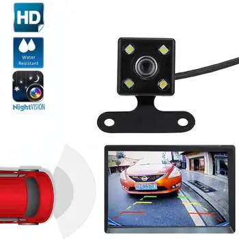 Veekindel tagurdamiskaamera Parkimine Abi Kaamera Toetust DVR Monitor Tagurpidi 170 Kraadise lainurk Objektiivi Diktofon