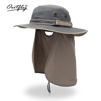 Suvine Meeste Päike Müts UV-Kaitse Väljas Mask Lai Nokk Kopp Müts Kevad Boonie Hat kalastamiseks, Matkamiseks Aed Safari Beach Müts