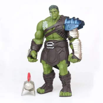35cm Marvel Avengers Hulk Thor 3 Ragnarok Käega Liigutatav Sõda Look Battle Axe Gladiaator BJD Hulk Tegevus Joonis Mudel Mänguasi