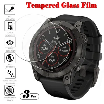 3tk Smart Watch kaitsekile Eest Garmin Fenix 7 7X 7S 5S 5Plus 6S 6 6X Pro Ultra Selge Karastatud Klaasist Guard Ekraani Kaitsekile