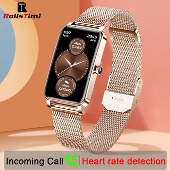 Rollstimi Smart Watch Naiste Smartwatch Android 2022 Veekindel Kellad Bluetooth Muusika Kellad Täis Touch Käevõru Kell, Uus