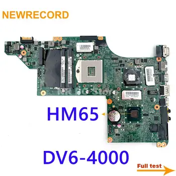 NEWRECORD 633554-001 DA0LX3MB8F0 Peamine Juhatuse HP Pavilion DV6-4000 DV6T-4000 sülearvuti emaplaadi HM65 DDR3 kogu katse