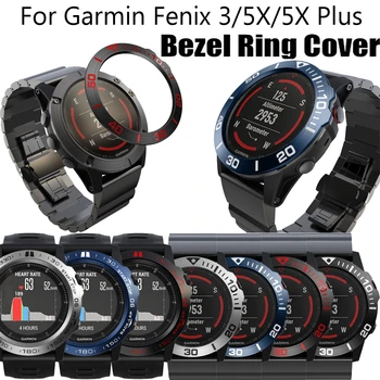 Bezel Ringi Stiil Raami puhul Garmin Fenix 5x 5x Pluss 3 3HR Smartwatch Roostevabast Terasest Kaas Anti-scratch Kaitse Ringi
