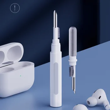 Bluetooth-Kõrvaklapid Cleaner Kit Pen Harja Juhtmeta Kõrvaklapid Puhastus Vahendid Airpods Earbuds Iphone Samsung Xiaomi