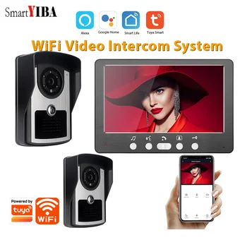 SmartYIBA Tuya WIFI Video Intercom Süsteem 1080P HD IP Kaamera 7