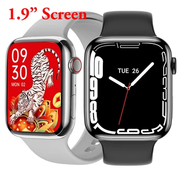 DT7 MAX 1.9 Ekraan Smart NFC-Watch Seeria 7 Bluetooth Kõne Traadita Laadimise Mehed Naised 45mm Sport Smartwatch DIY Watchface