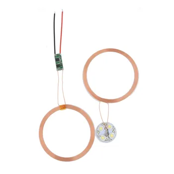 Taidacent 15/12 Volt Juhtmeta Laadija Moodul Litz Wire Induktiivne Laadimine Pardal LED Peegel Juhtmeta Laadija Toide Moodul