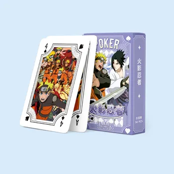 Anime Ninja Akatsuki 54Pcs Poker Kaardid Cosplay mängukaarti Perifeerne Mängu Kaart