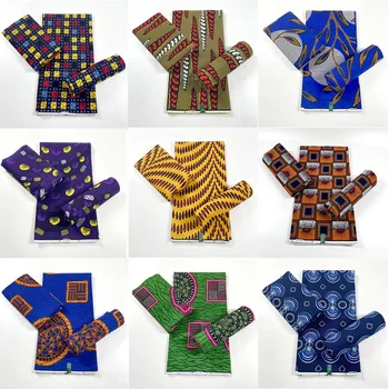 Ankara-Aafrika Prindi Batik Pagne Päris Vaha Riie Segast Pulm Kleit, Käsitöö Materjali Kõrge Kvaliteet 100% Puuvill Tissus