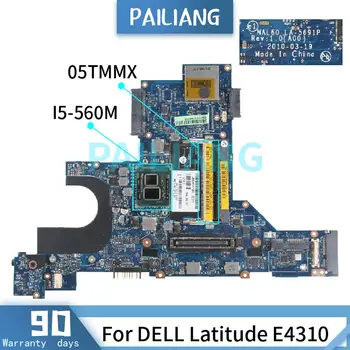 PAILIANG Sülearvuti emaplaadi DELL Latitude E4310 I5-560M Emaplaadi LA-5691P 05TMMX DDR3 tesed