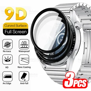 Näiteks Huawei Vaadata GT 3 Klaas 3tk 9D Kaardus Pehme Kaitsva Klaasi Huawey WatchGT3 46 mm GT3 42mm Smartwatch Screen Protector Film
