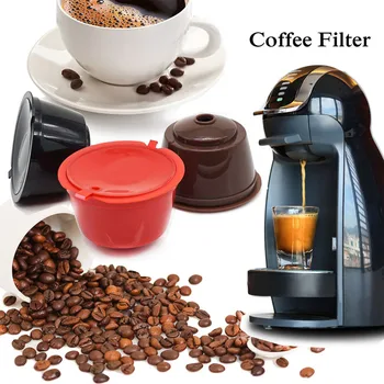 Korduvkasutatavad Kohvi Kapsel Filter Cup Nescafe Dolce Gusto Korduvtäidetavaid Mütsid Kohvi Dripper Tee Korvid Köök Tarvikud