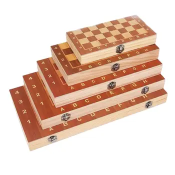 3 1 Suur 44CMx44CM Puidust Male Backgammon Kabe Sõidu Mängud, Male Set Mängud Laste Jaoks on Jõulud Sünnipäeva Kingitus