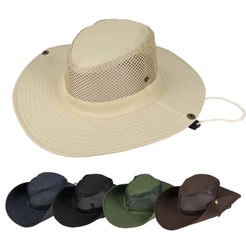 Väljas Püük Kork Suve Päikese Kaitse, Anti-UV Müts Sunhat Meeste Kalamees Mütsid Hingav Mees Bennet Mütsid Quick-dry