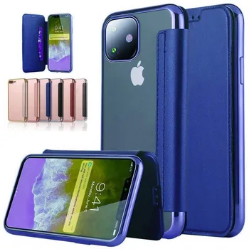 Luksus Rahakott Klapp PU Leather Case For iPhone 11 Pro MAX 2019 XR, XS Max Läbipaistev Kest iPhone 5 5S SE 6 6S 7 8 Plus Kate
