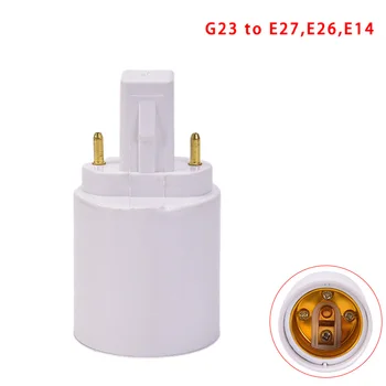Muundurid G23, Et E26 E27 LED -, Halogeen-CFL lambipirn Lamp Adapter Tulekindel Socket Pistik Extender Kruvi Baasi Pirn Lamp Omanik