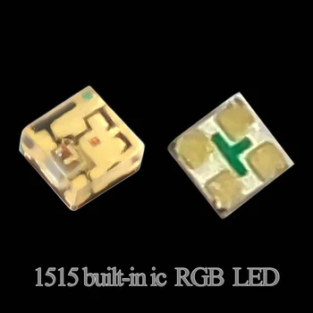 Ws2812 Sk6812 Smd 1515 Led Chip Diood Mini Smd Kerge Helmed Adresseeritavad Digitaalne Rgb Värviline Piksel Kerge
