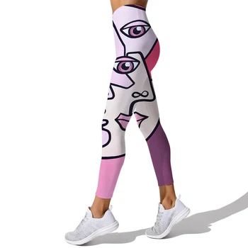CLOOCL Naiste Retuusid Fashion 3D Digitaalne Trükkimine Värvikas Abstraktne Kunst Säärised Seksikas Elastne Naine Kõhn Säärised