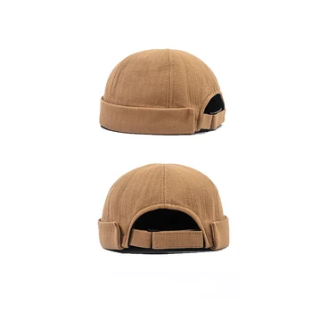 Vintage Dome Müts Mens Värviga Beanies Meeste Docker Madrus Valtsimisega Brimless Kolju Mütsid Vabaaja Hip-Hop Ühise Põllumajanduspoliitika Gorro