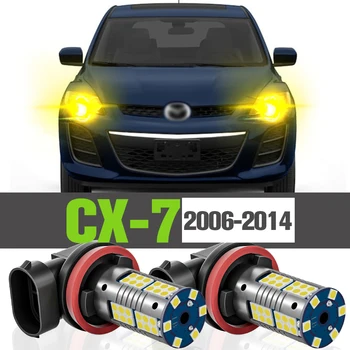 2x LED udutule Tarvikud Lamp Mazda CX-7 JA CX 7 CX7 ER 2006-2014 2007 2008 2009 2010 2011 2012 2013