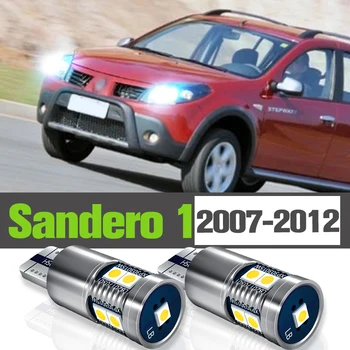 2x LED Parkimine Kerge Tarvikud Kliirens Lamp Renault Sandero 1 2007-2012 2008 2009 2010 2011