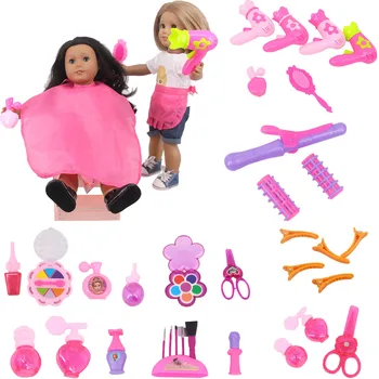 1tk Mini Plastikust Mänguasi-Nukk on Soeng Vahendid 18 Tolline Ameerika Mannekeeni Tüdruk & 43 Cm, Uue Sündinud Laps,Nukk Tarvikud,Nukud, Tööriistad