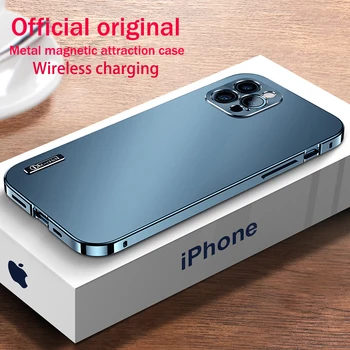 2022 UUS Metallist Alumiiniumi sulamist Case for iPhone 14 Pro 13 12 11 Pro Max Kaamera Protective Case iphone Originaal Värvi Telefoni Kate