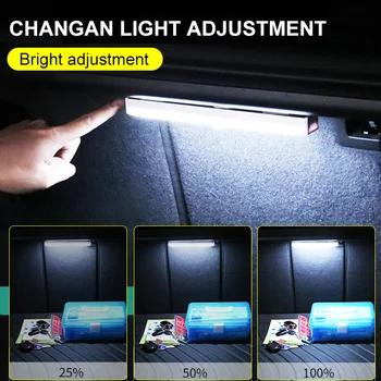 Led Night Light Auto Katuse Lae Lamp Traadita Laadimine USB Inimese Keha Induktsiooni-ja Pagasiruumi Valgustus, Auto Interjööri Lugemine Tuled
