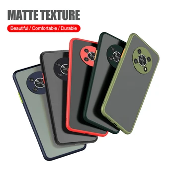 Magic4 Lite Juhtudel Põrutuskindel Matt Silikoon Telefoni Puhul Au Magic4 Lite Magic 4lite 4 kerge Raske Tagasi Kate Kaitseraua Coques