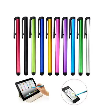 1@#Clip Disain Universaalne Pehme Pea Telefoni Tablett Vastupidav Stylus Pen Mahtuvuslik Pliiats Puutetundliku Ekraani Pliiats