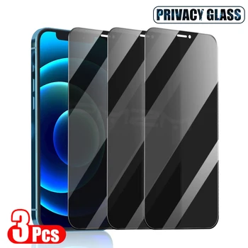 3TK Privacy Glass iPhone 14 11 12 13 Pro Max Mini Anti-Spy Karastatud Kaitsjad iPhone XR, XS Max Se 6 7 8 Plus SE Klaas
