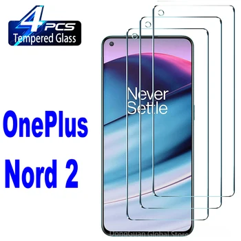 2/4tk Karastatud Klaas OnePlus Nord 2 5G Screen Protector Glass Film
