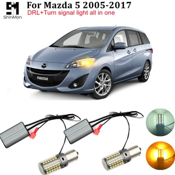 Näiteks Mazda 5 CW CR 2004-2017 Auto PÄEVATULED LED päevatuled suunatuled kõik ühe suure võimsusega PY21W